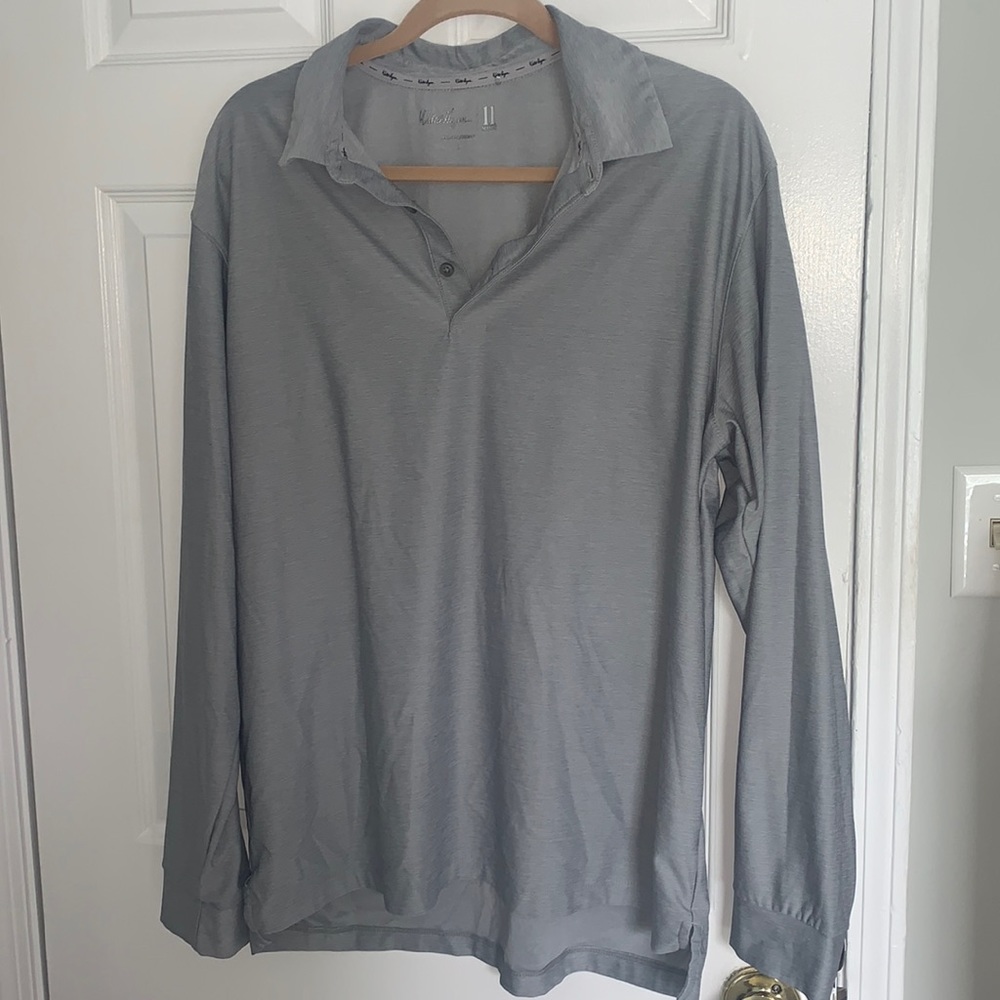 Long sleeve golf polo Walter Hagen